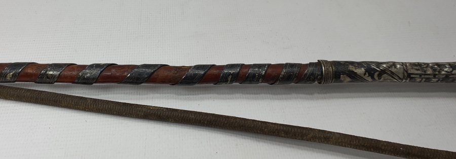 OSMANLI DÖNEMİ SAVATLI VAN YAPIMI AĞA İŞİ GÜMÜŞ KIRBAÇ