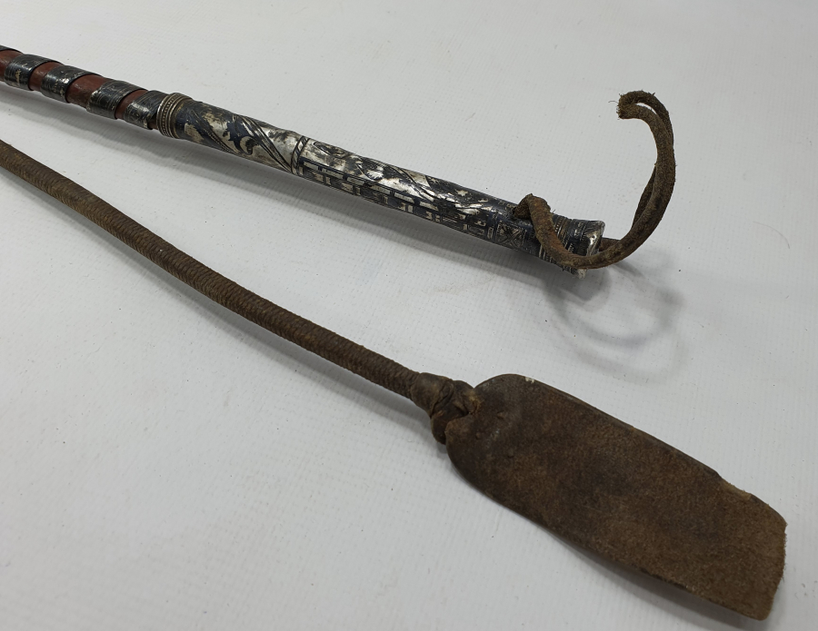 OSMANLI DÖNEMİ SAVATLI VAN YAPIMI AĞA İŞİ GÜMÜŞ KIRBAÇ