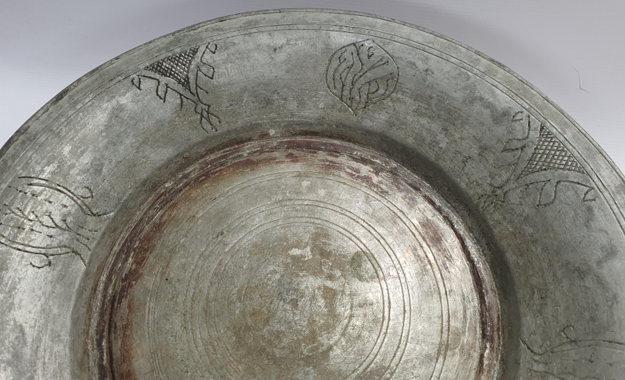 OSMANLI DÖNEMİ SÜLEYMAN PAŞAYA AİT BAKIR TABAK