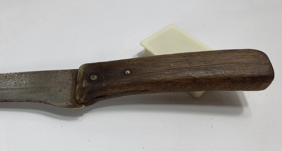 OSMANLI DÖNEMİ ÜZERİ OSMANLICA BURSA YAZILI BOĞAZ BIÇAĞI