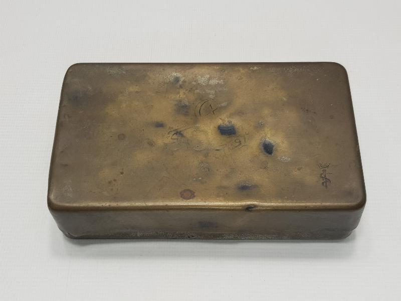 OSMANLICA YAZILI ASKERİ VETERİNER TIBBİ KUTU 