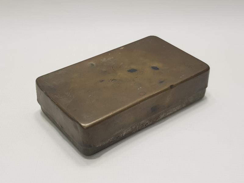 OSMANLICA YAZILI ASKERİ VETERİNER TIBBİ KUTU 