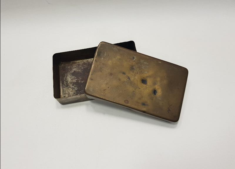 OSMANLICA YAZILI ASKERİ VETERİNER TIBBİ KUTU 