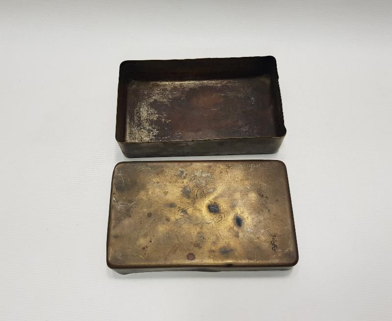 OSMANLICA YAZILI ASKERİ VETERİNER TIBBİ KUTU 