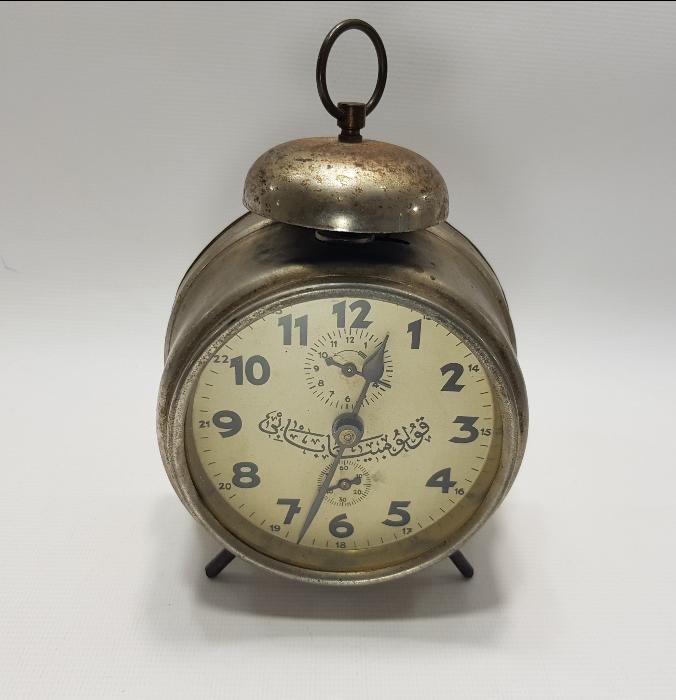 OSMANLICA YAZILI MASA SAATİ 