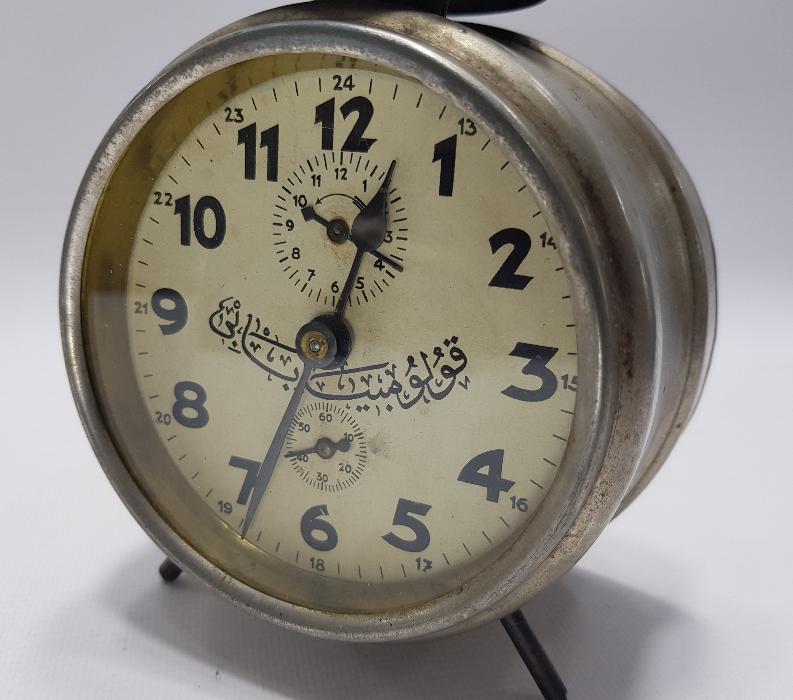 OSMANLICA YAZILI MASA SAATİ 