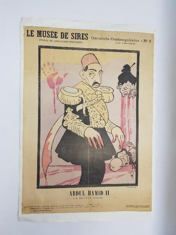 SULTAN II. ABDÜLHAMİD HAN GÖRSELLİ ANTİPROPAGANDA POSTER