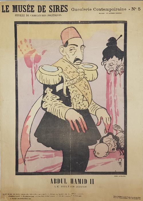 SULTAN II. ABDÜLHAMİD HAN GÖRSELLİ ANTİPROPAGANDA POSTER