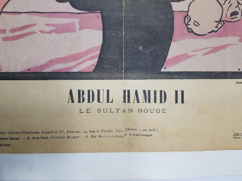 SULTAN II. ABDÜLHAMİD HAN GÖRSELLİ ANTİPROPAGANDA POSTER