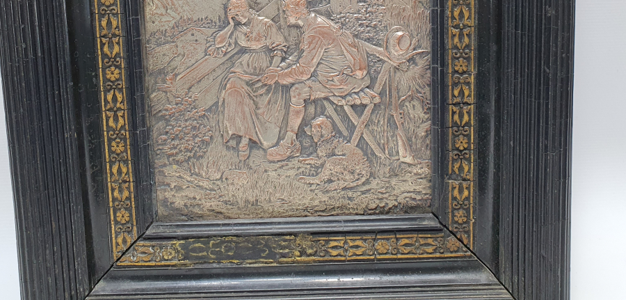 1900 BAŞLARI AVRUPA YAPIMI ORJİNAL ÇERÇEVESİNDE TABLO