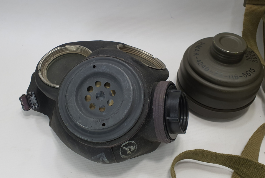 ORJİNAL KUTUSUNDA ANTİKA GAZ MASKESİ