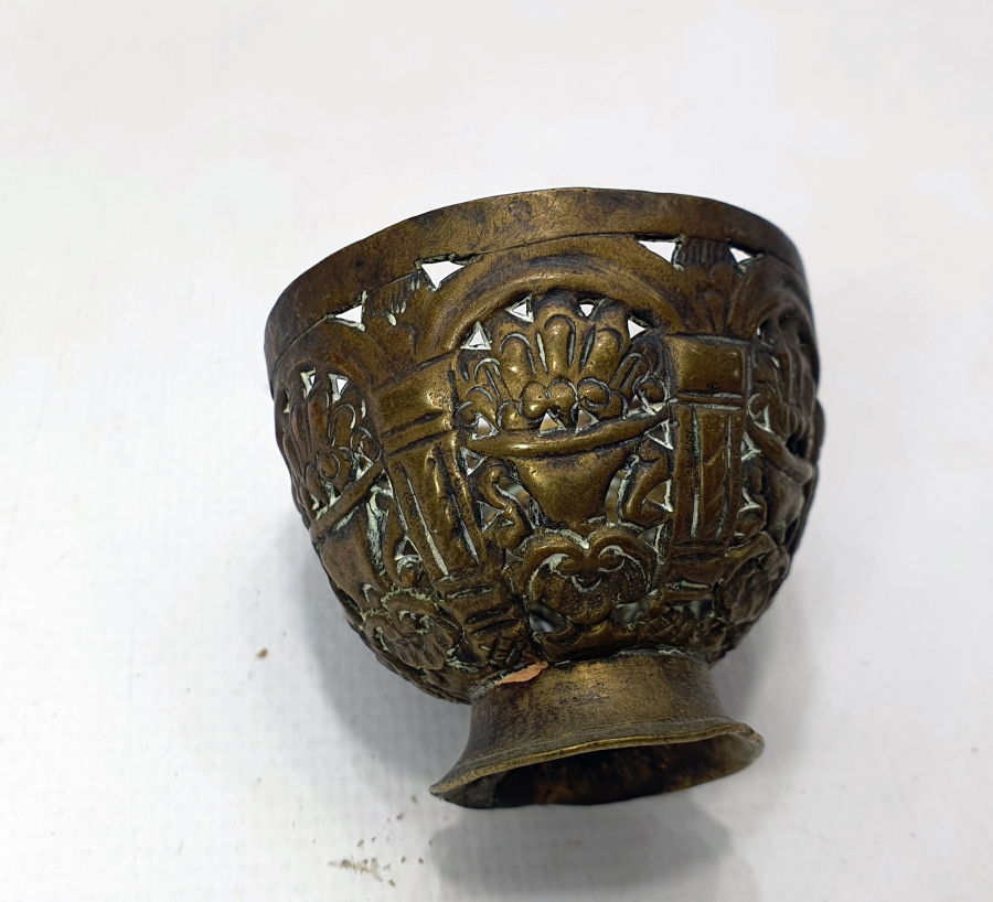 OSMANLI DÖNEMİ 1800 BAŞLARI MEŞALELİ FİNCAN ZARFI