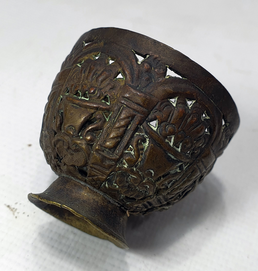 OSMANLI DÖNEMİ 1800 BAŞLARI MEŞALELİ FİNCAN ZARFI