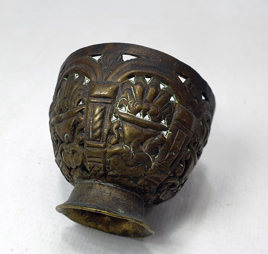 OSMANLI DÖNEMİ 1800 BAŞLARI MEŞALELİ FİNCAN ZARFI