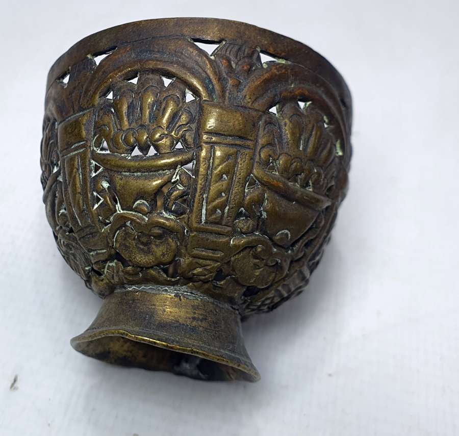 OSMANLI DÖNEMİ 1800 BAŞLARI MEŞALELİ FİNCAN ZARFI