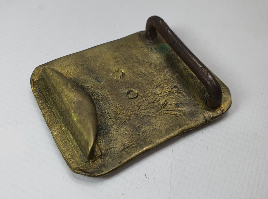 CUMHURİYET BAŞLARI NADİR JANDARMA KEMER TOKASI