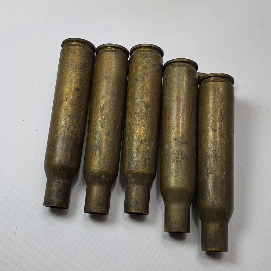 KURTULUŞ SAVAŞI DÖNEMİ ŞARJÖRÜYLE BERABER YUNAN MAVZER MERMİLERİ KOVANLARI