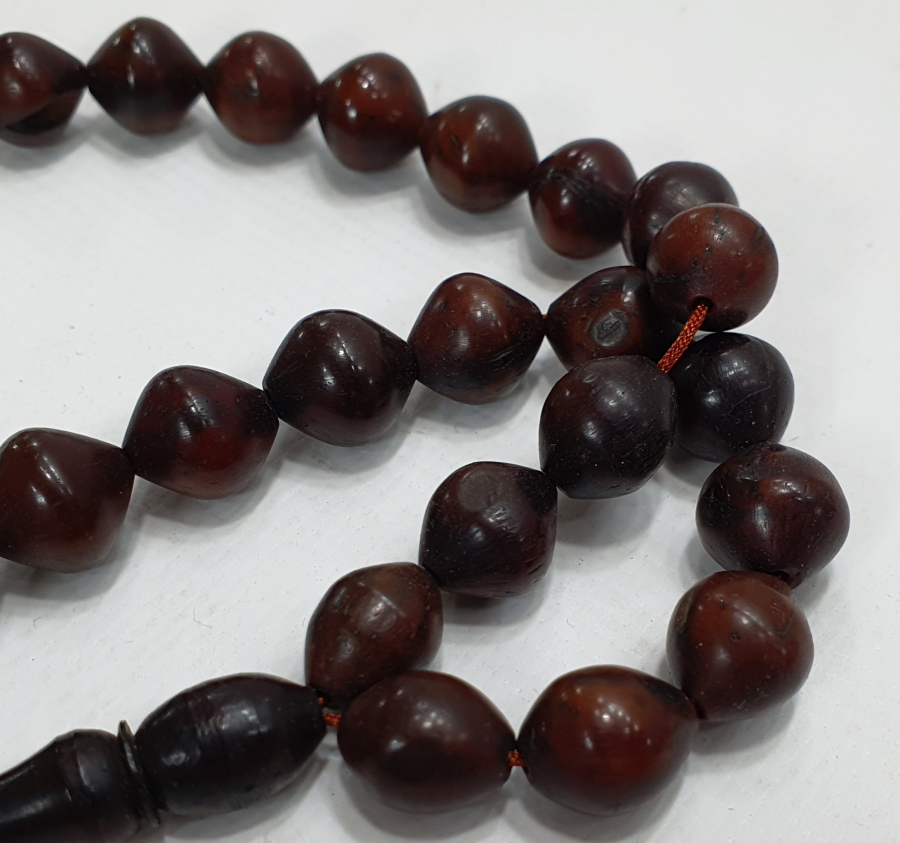 OSMANLI DÖNEMİ ORJİNAL PÜSKÜLÜYLE KUKA TESBİH