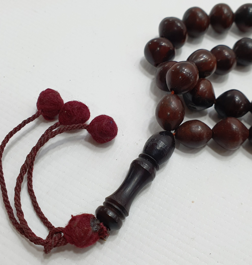 OSMANLI DÖNEMİ ORJİNAL PÜSKÜLÜYLE KUKA TESBİH