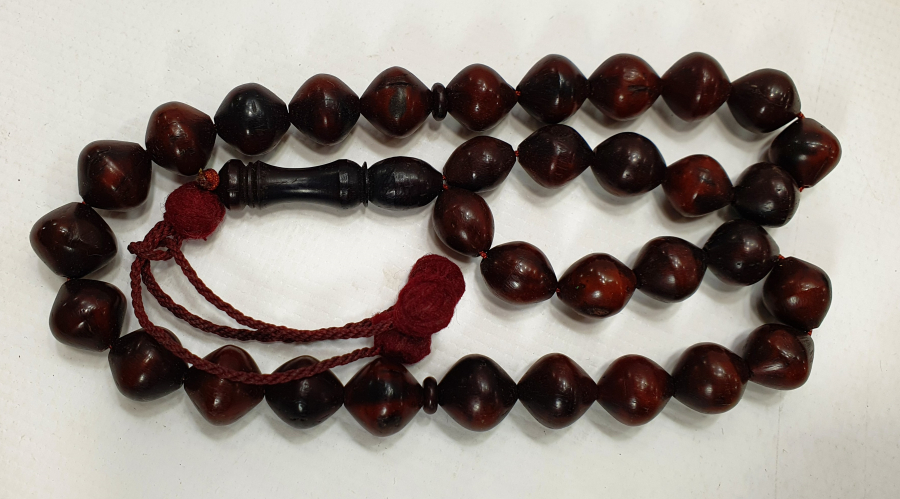 OSMANLI DÖNEMİ ORJİNAL PÜSKÜLÜYLE KUKA TESBİH