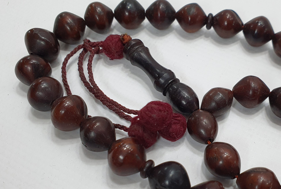 OSMANLI DÖNEMİ ORJİNAL PÜSKÜLÜYLE KUKA TESBİH