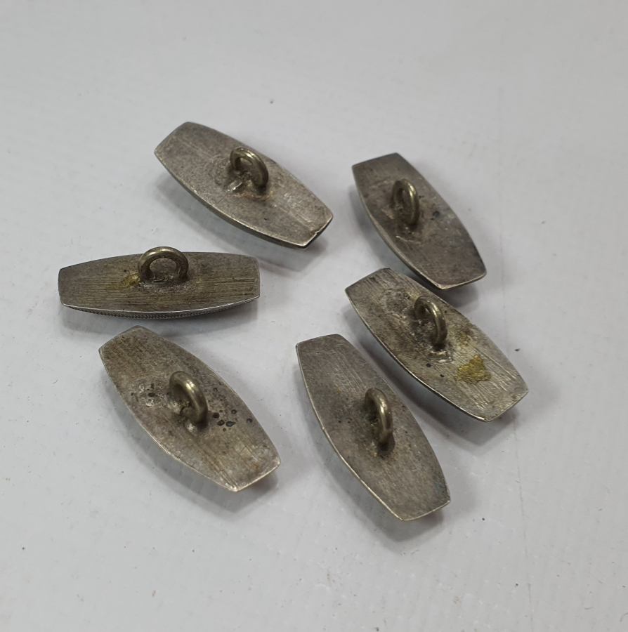 OSMANLI DÖNEMİ SAVAT İŞÇİLİKLİ TAM TAKIM GÜMÜŞ ÇERKES KAFTAN DÜĞMELERİ