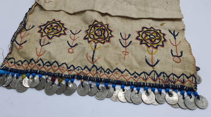 ÜZERİ OSMANLI PARALARIYLA SÜSLÜ OSMANLI DÖNEMİ ÇOK NADİR YAĞLIK 