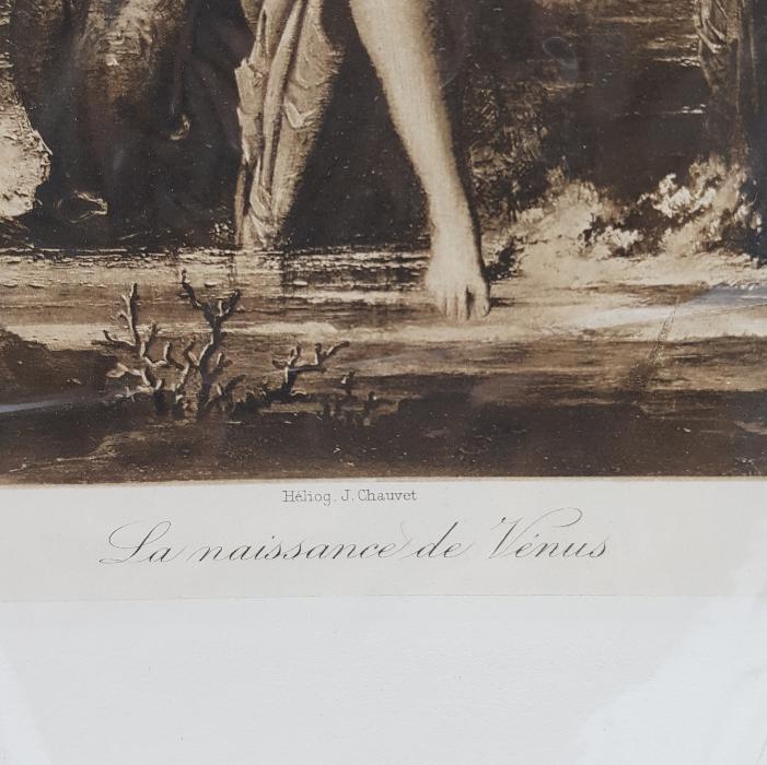 1850'LERDEN TANRIÇA VENÜS GRAVÜRÜ