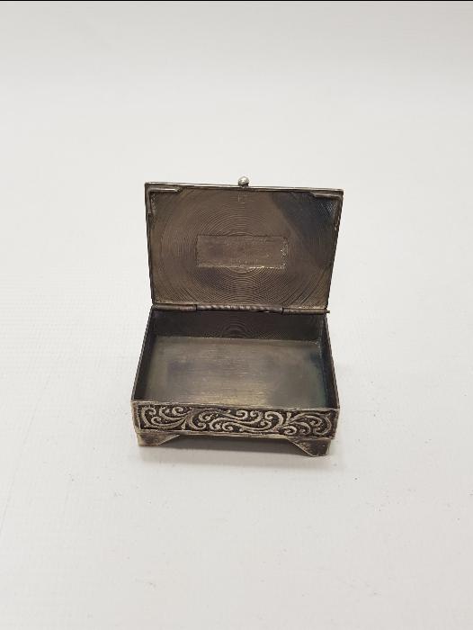 GÜMÜŞ ENFİYE KUTUSU 