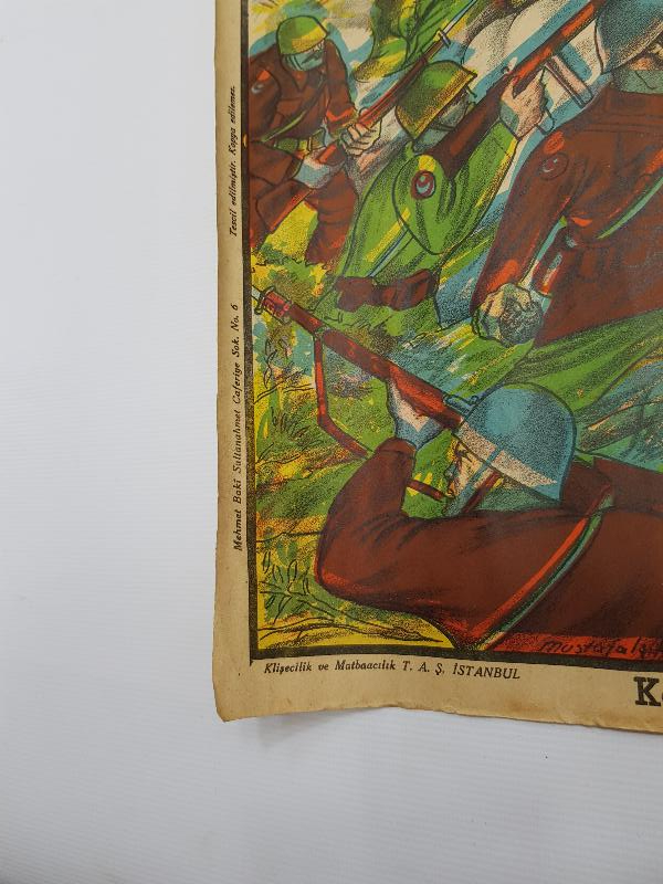 KORE SAVAŞI İLE İLGİLİ NADİR POSTER