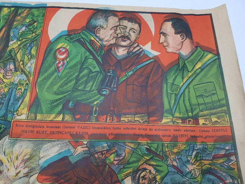 KORE SAVAŞI İLE İLGİLİ NADİR POSTER