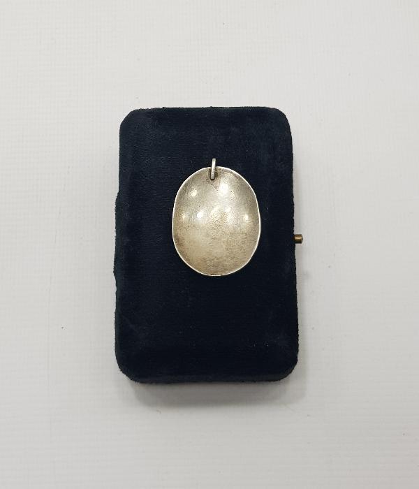 OSMANLI DÖNEMİ SAVATLI GÜMÜŞ KOLYE UCU