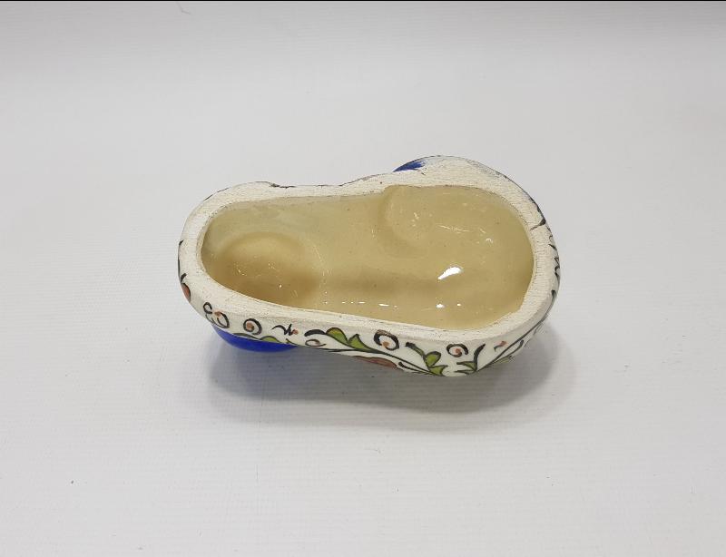 SITKI OLÇAR İMZALI KÜTAHYA SERAMİK KEDİ BİBLOSU 