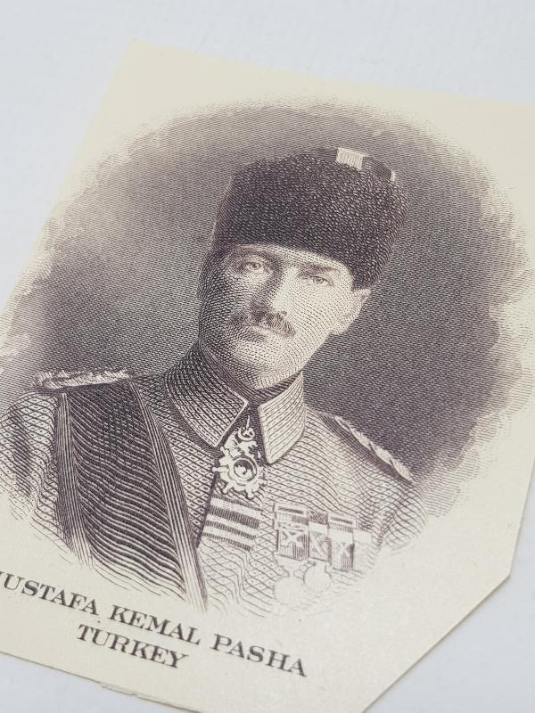 1918 TARİHLİ MUSTAFA KEMAL ATATÜRK FOTOĞRAFI