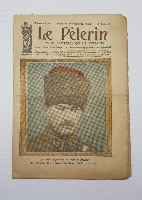 1925 MUSTAFA KEMAL ATATÜRK KAPAKLI LE PELERIN MECMUASI 