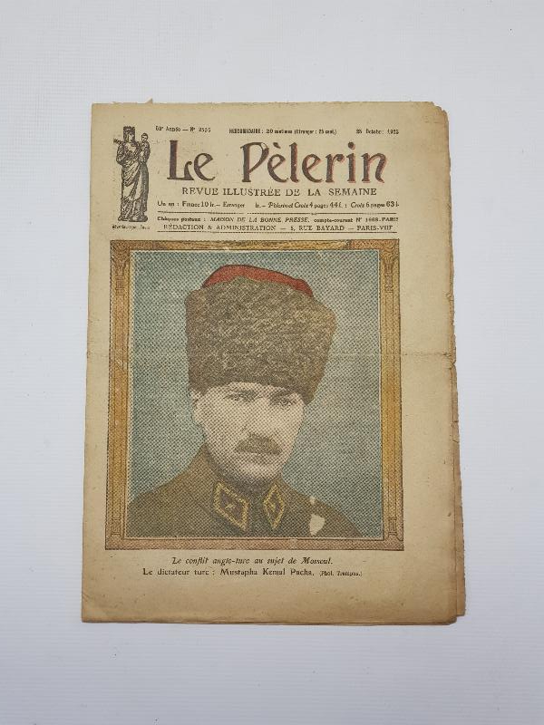 1925 MUSTAFA KEMAL ATATÜRK KAPAKLI LE PELERIN MECMUASI 