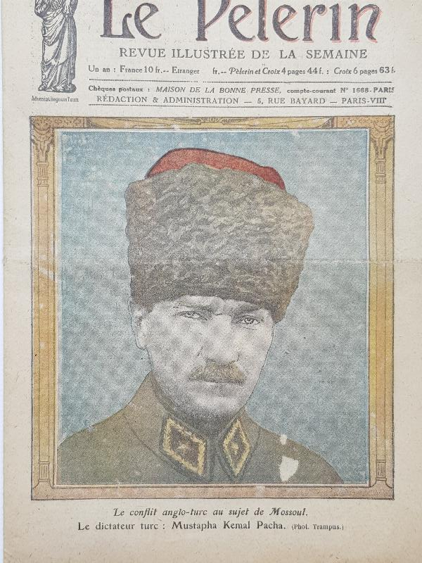 1925 MUSTAFA KEMAL ATATÜRK KAPAKLI LE PELERIN MECMUASI 