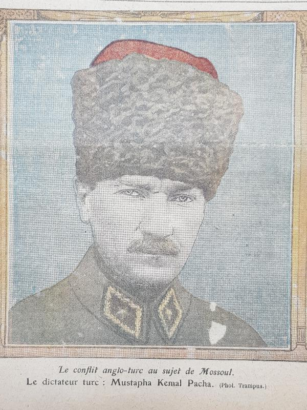 1925 MUSTAFA KEMAL ATATÜRK KAPAKLI LE PELERIN MECMUASI 