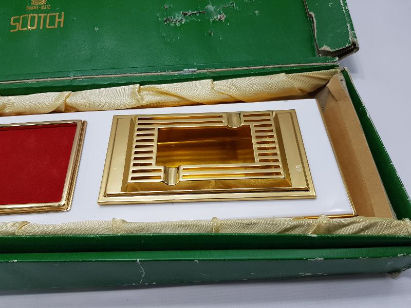 KUTUSUNDA DANDY-MATE SCOTCH SMOKING SET