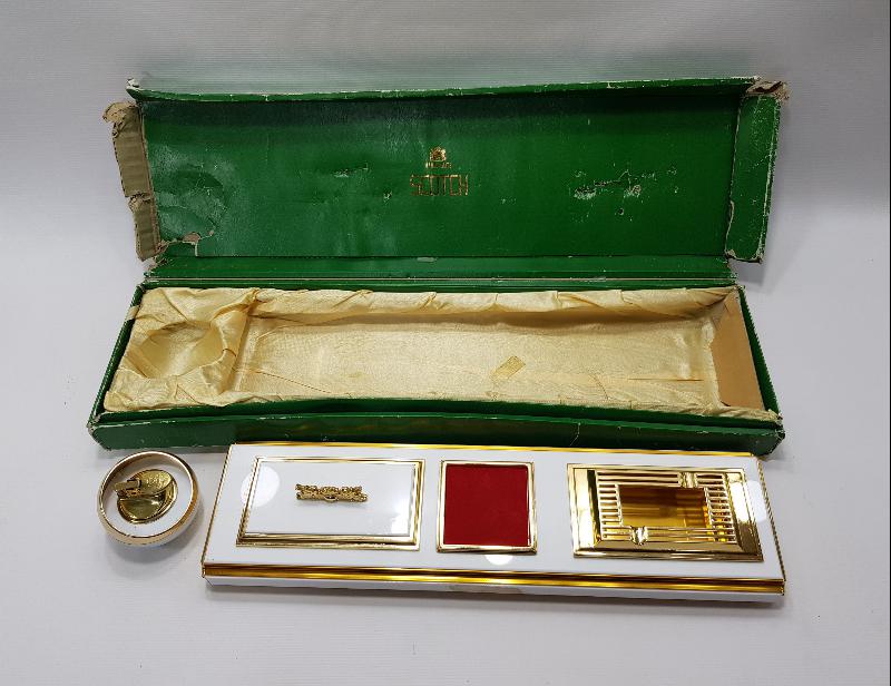 KUTUSUNDA DANDY-MATE SCOTCH SMOKING SET