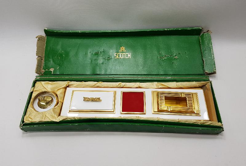 KUTUSUNDA DANDY-MATE SCOTCH SMOKING SET