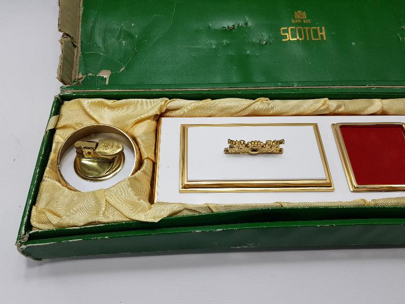 KUTUSUNDA DANDY-MATE SCOTCH SMOKING SET