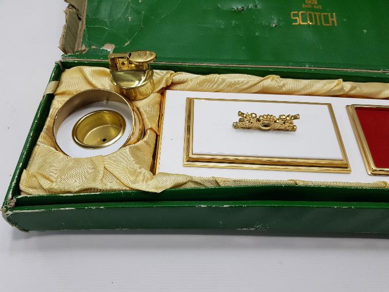 KUTUSUNDA DANDY-MATE SCOTCH SMOKING SET