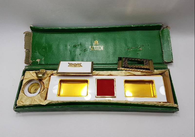 KUTUSUNDA DANDY-MATE SCOTCH SMOKING SET