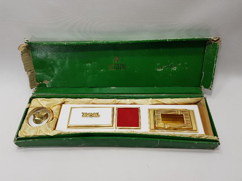 KUTUSUNDA DANDY-MATE SCOTCH SMOKING SET