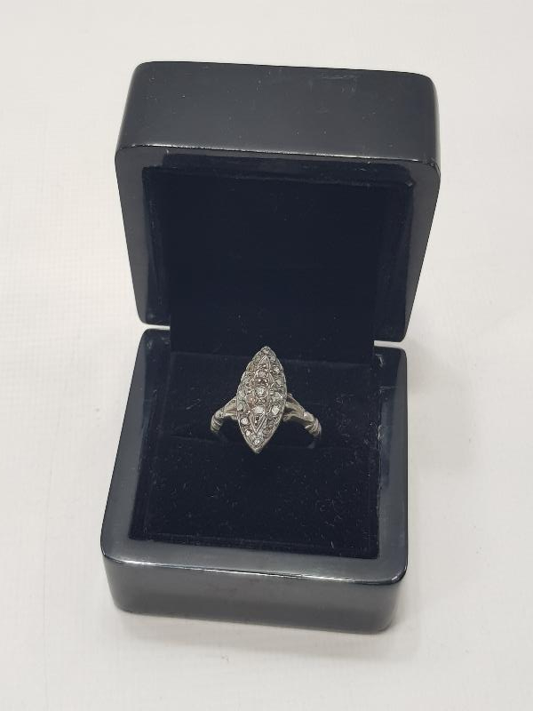 OSMANLI DÖNEMİ ELMAS TAŞLI MEKİK YÜZÜK 