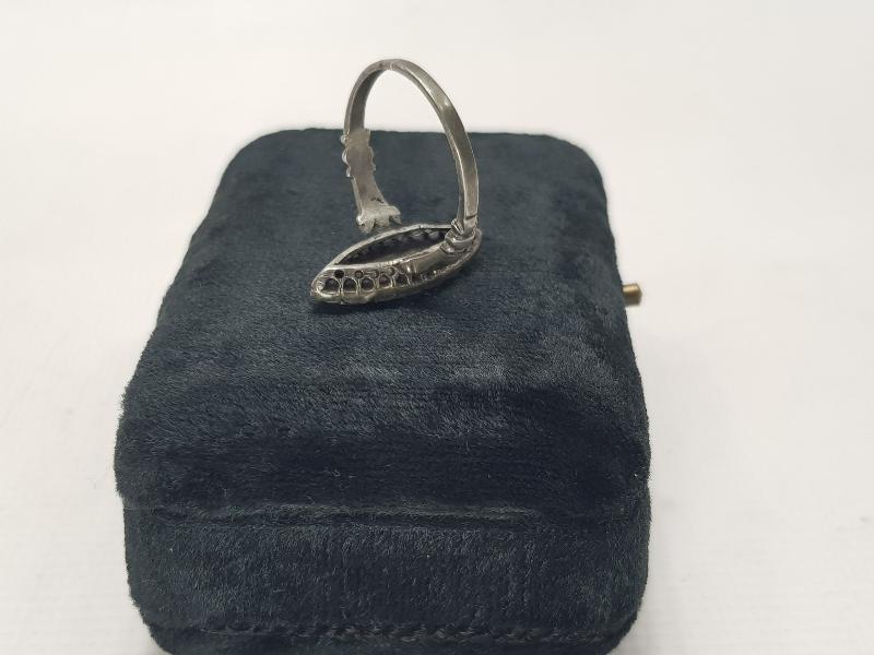 OSMANLI DÖNEMİ ELMAS TAŞLI MEKİK YÜZÜK 