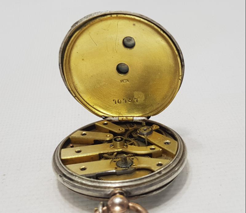 OSMANLI DÖNEMİ KOLEKSİYONLUK GÜMÜŞ CEP SAATİ 