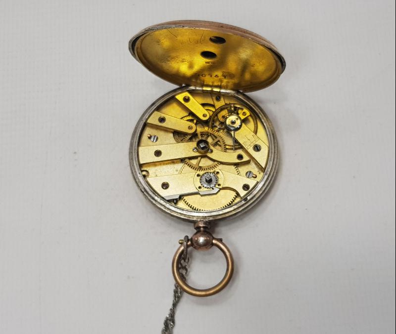 OSMANLI DÖNEMİ KOLEKSİYONLUK GÜMÜŞ CEP SAATİ 