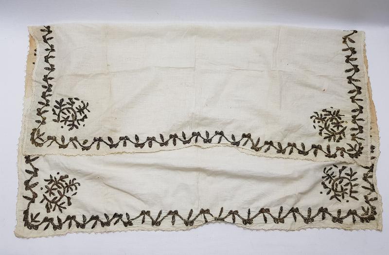 OSMANLI TEL KIRMA İŞÇİLİKLİ ÖRTÜ 